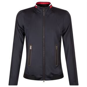 Bogner Womens Alizia Straight Cut Mid Layer Navy Jacket